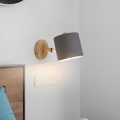 NordicGlow Adjustable Wall Lamp | Pastel Scandinavian Design