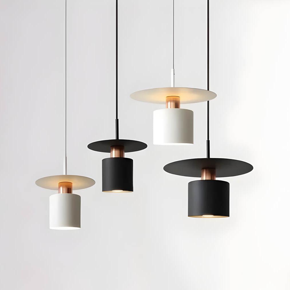 JET Cylinder Disc Pendant Light