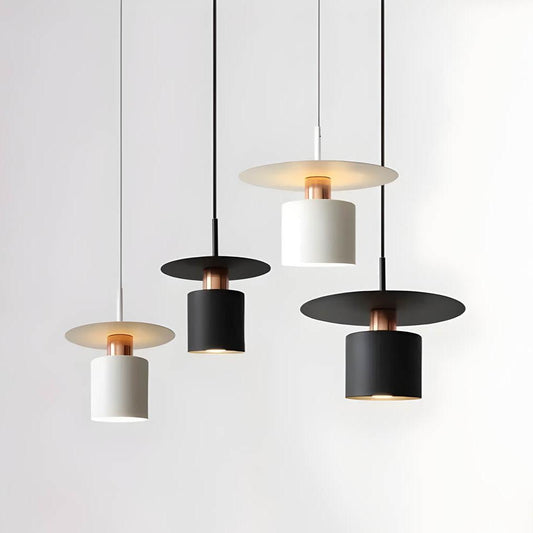 JET Cylinder Disc Pendant Light