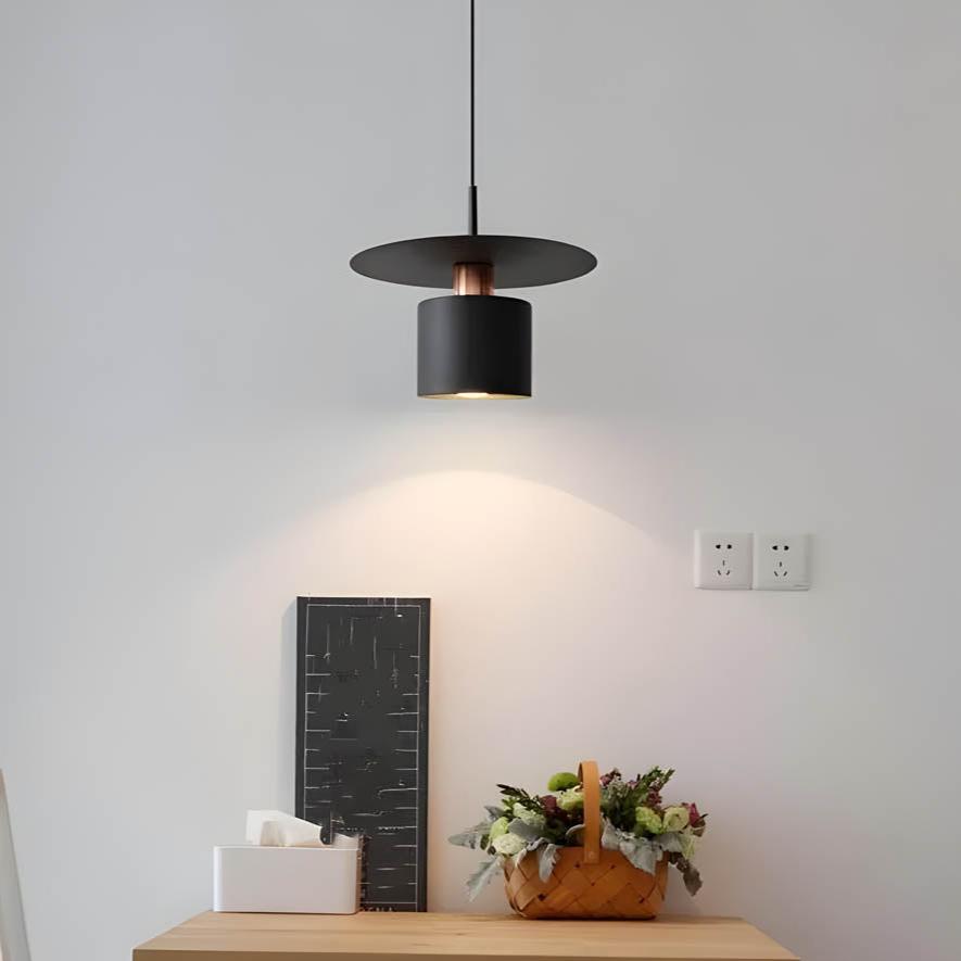 JET Cylinder Disc Pendant Light