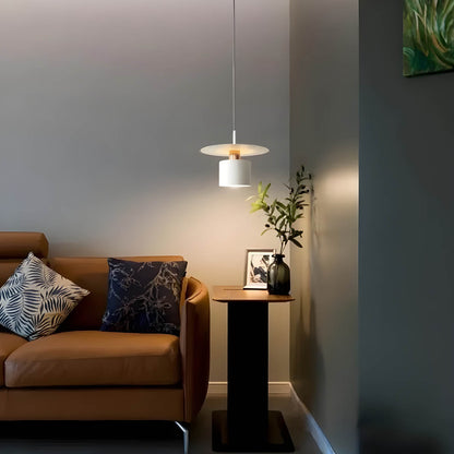 JET Cylinder Disc Pendant Light