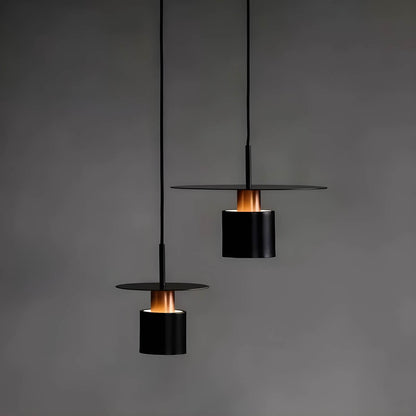 JET Cylinder Disc Pendant Light