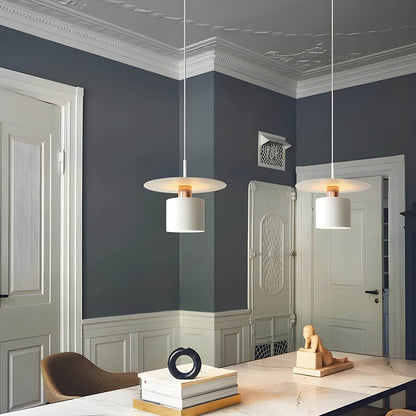 JET Cylinder Disc Pendant Light