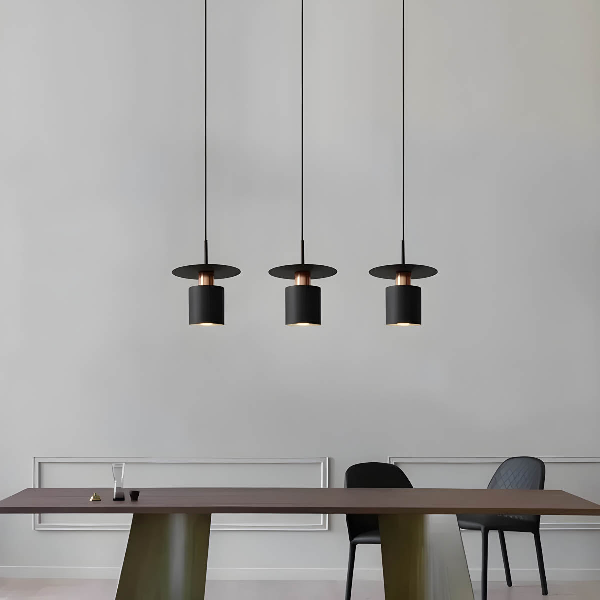JET Cylinder Disc Pendant Light