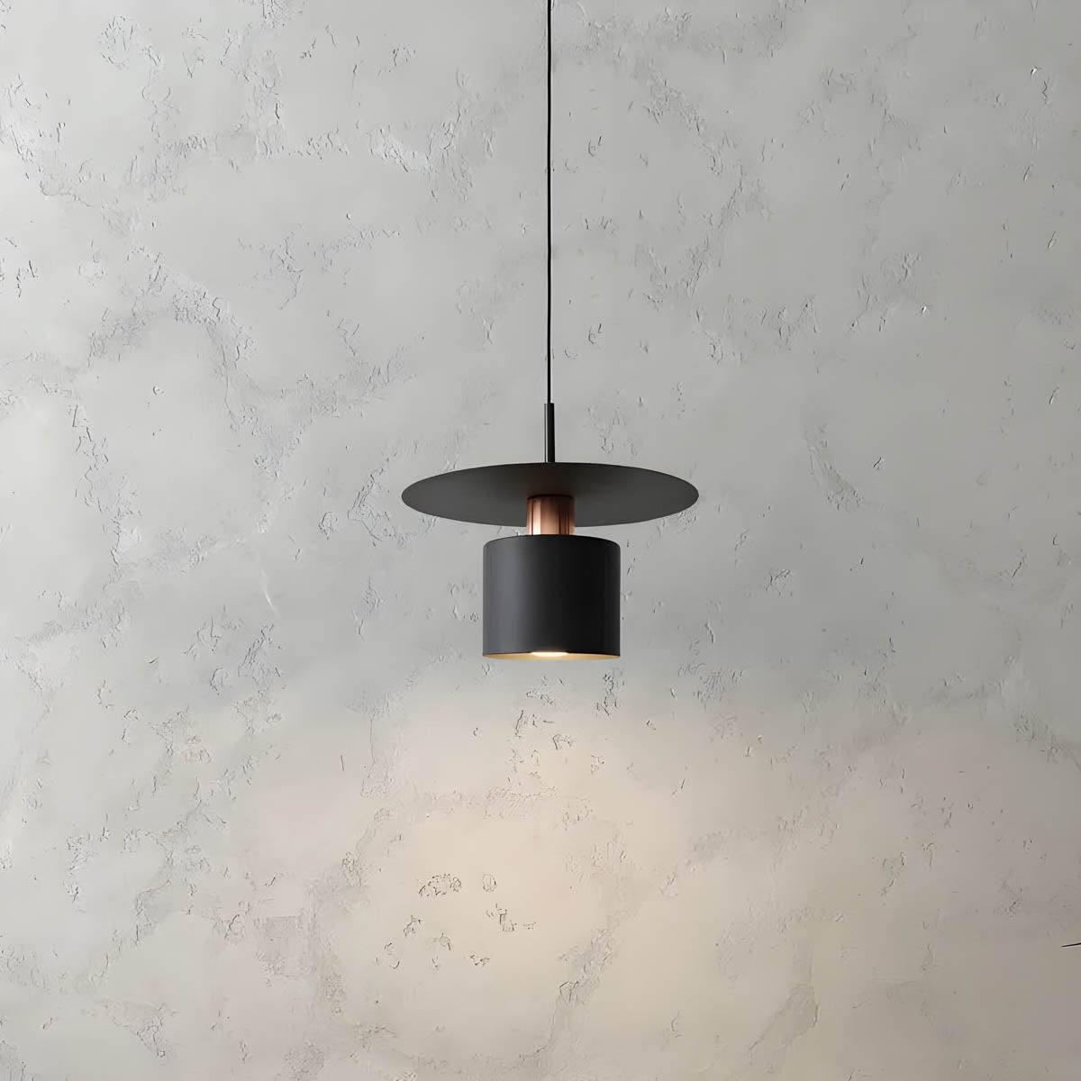 JET Cylinder Disc Pendant Light