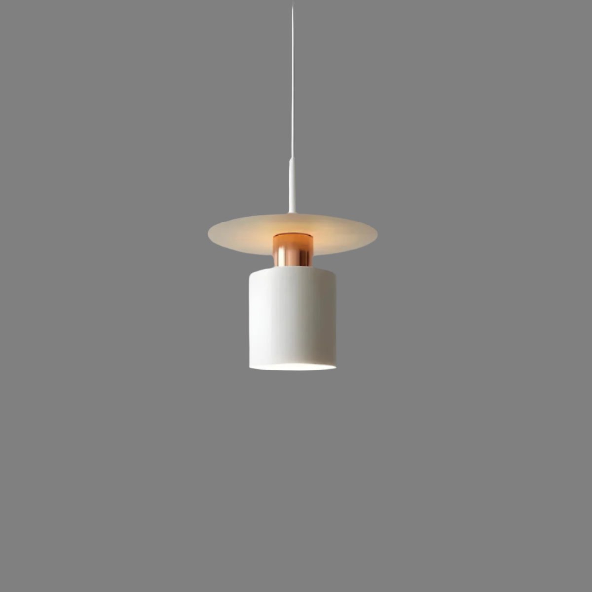 JET Cylinder Disc Pendant Light