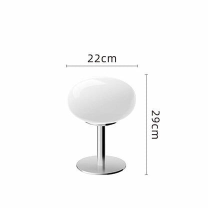 Sculpted Glass Table Lamp