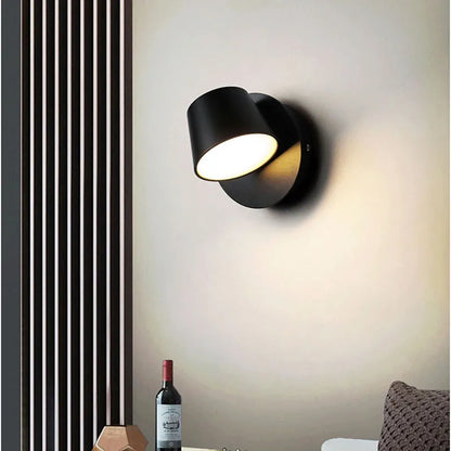 BrightGlow Rotatable Aluminium LED Wall Lamp