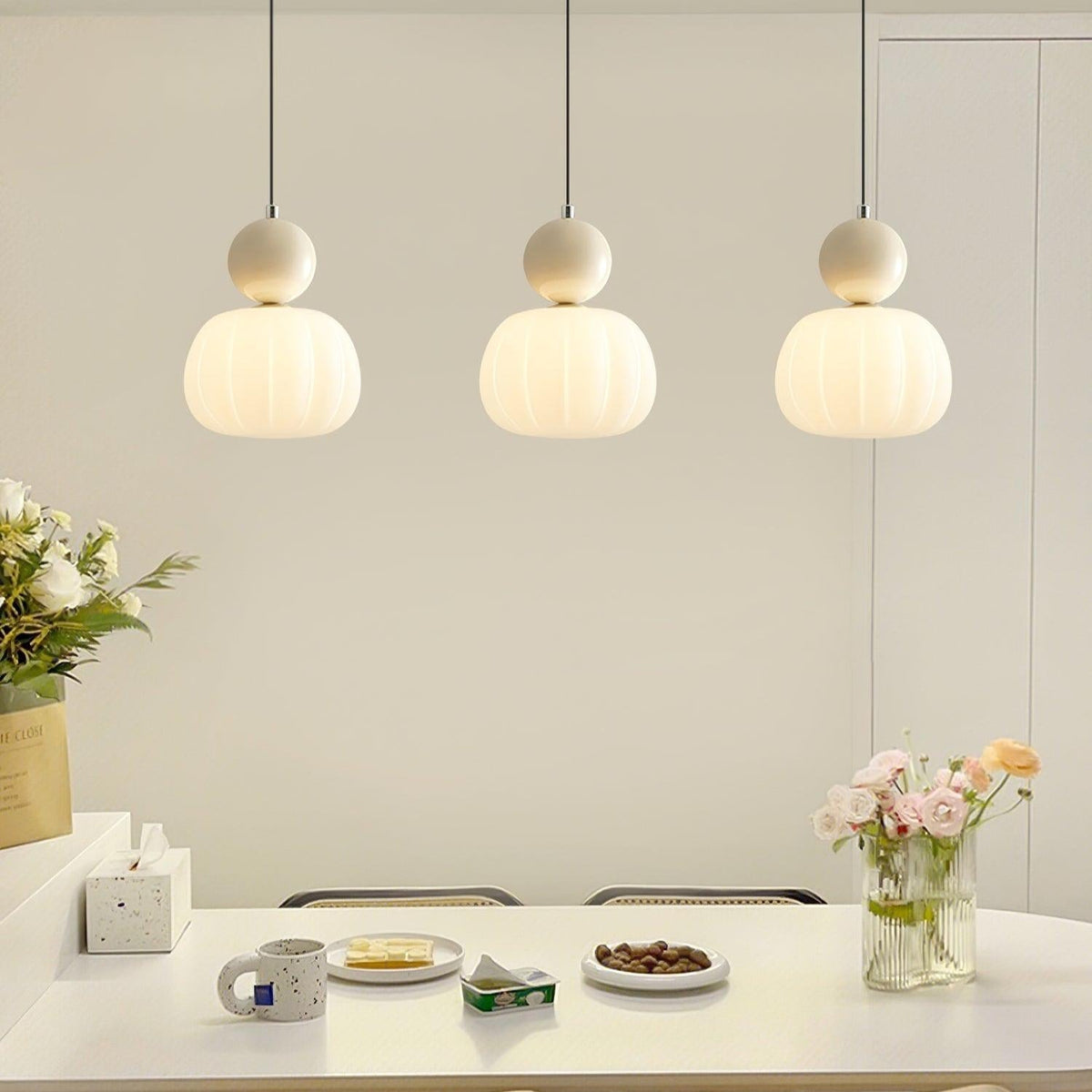 Yedra Pumpkin Acrylic Pendant Lamp