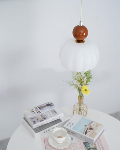 Yedra Pumpkin Acrylic Pendant Lamp