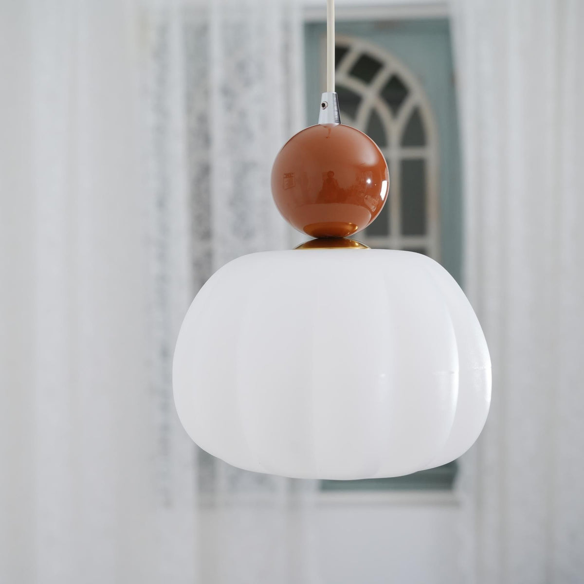 Yedra Pumpkin Acrylic Pendant Lamp
