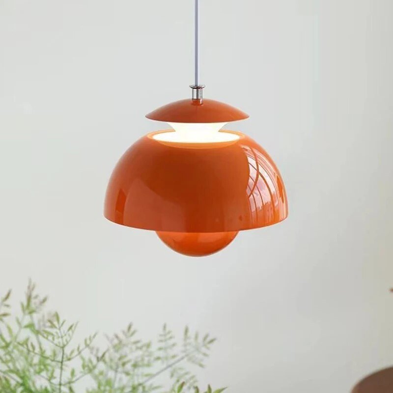 Scandinavian Flower-Bud LED Pendant Light