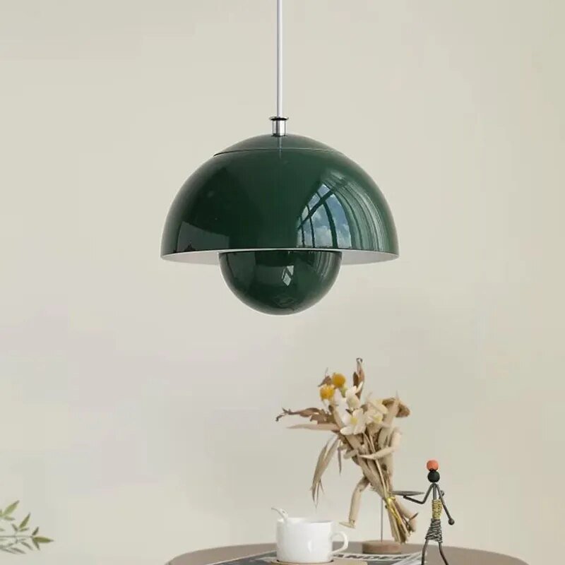 Scandinavian Flower-Bud LED Pendant Light