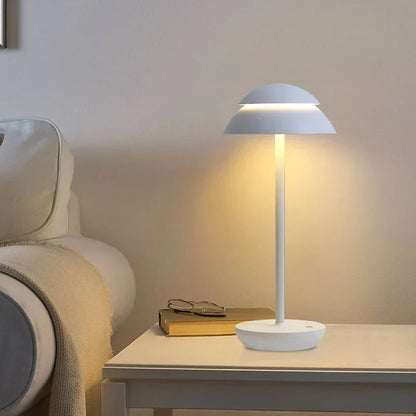 PowerLuxe Rechargeable Dome Table Lamp