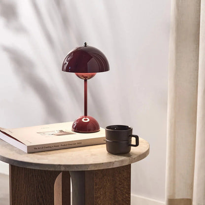 Mushroom Pod Rechargeable Touch LED Table Lamp