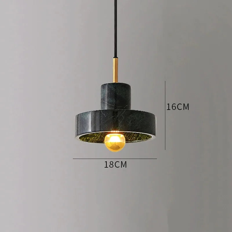 Natural Marble Postmodern Pendant Lamp
