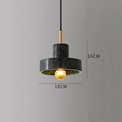 Natural Marble Postmodern Pendant Lamp