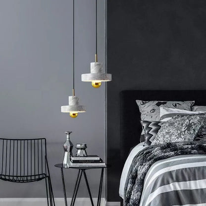Natural Marble Postmodern Pendant Lamp