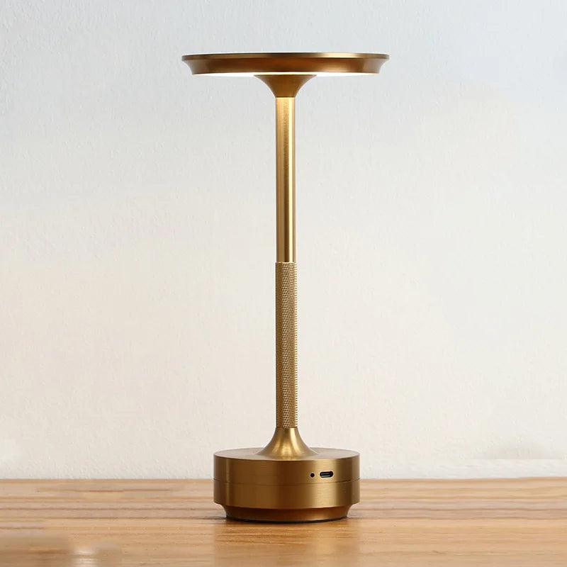 Cordless Aluminium Touch Table Lamp