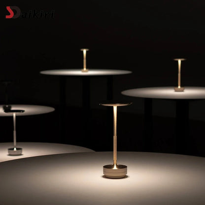 Cordless Aluminium Touch Table Lamp