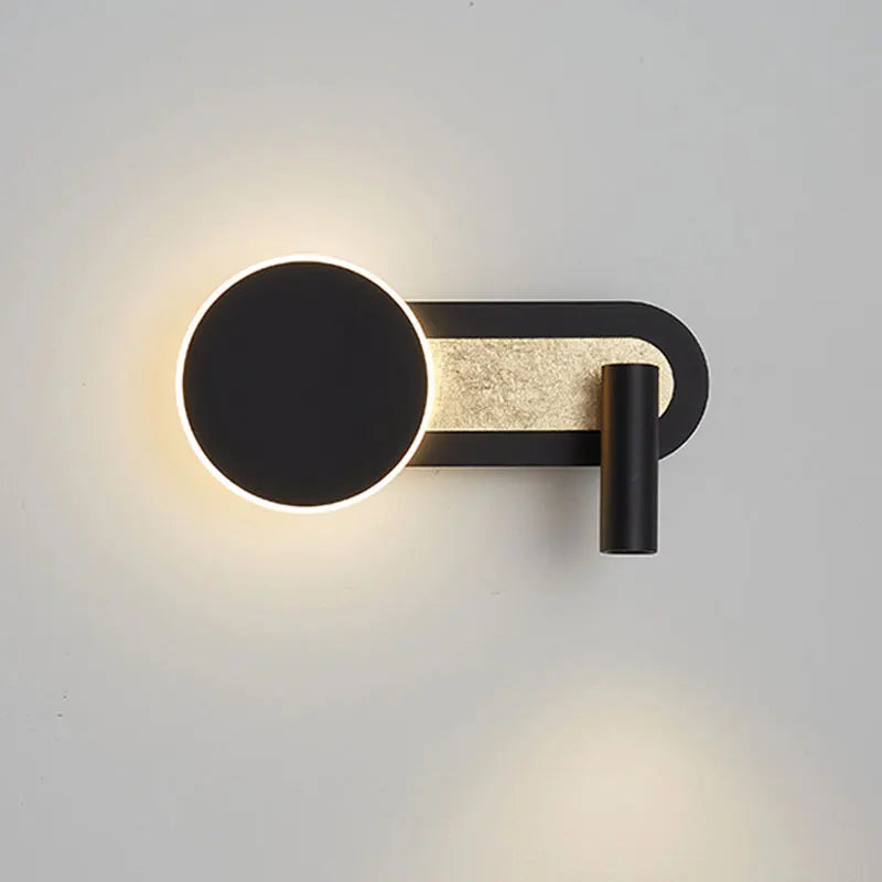 HaloBeam Wall Light | Modern Nordic Dual LED Design