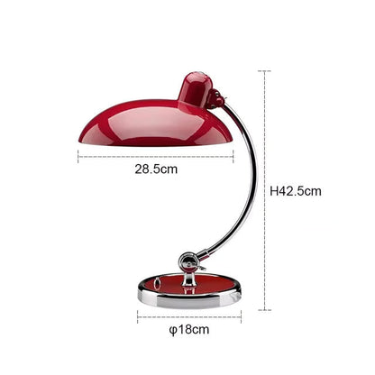 ScandiArc Bauhaus Curved Table Lamp