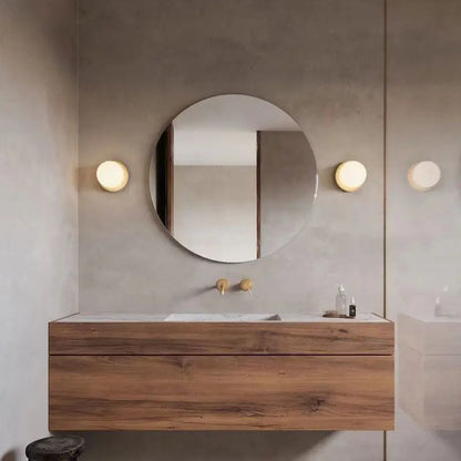 Nordic Opal Globe Glass Wall Lamp