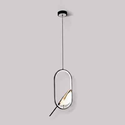 Magpie Bird Pendant Light