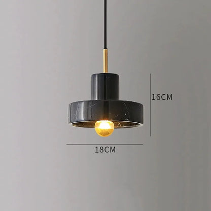 Natural Marble Postmodern Pendant Lamp