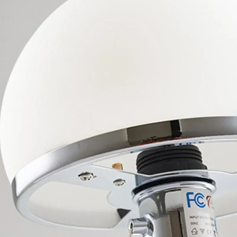Wilhelm Frosted Glass Bauhaus Lamp