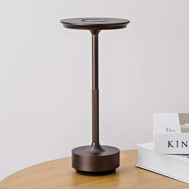 Cordless Aluminium Touch Table Lamp