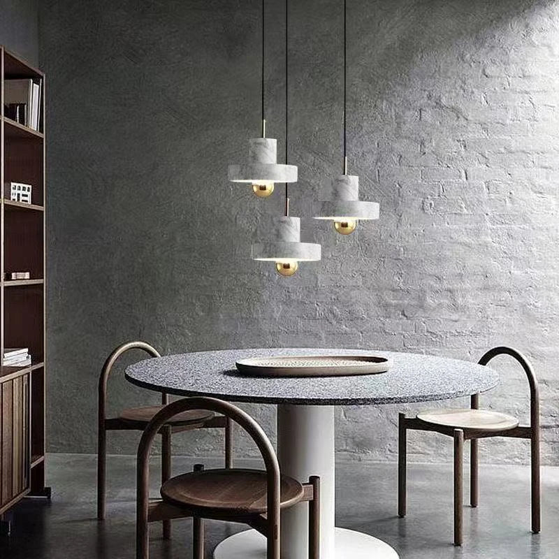 Natural Marble Postmodern Pendant Lamp