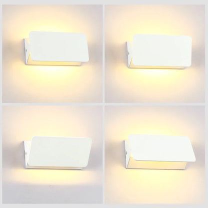 White Linear Aluminium Acrylic LED Wall Lamp