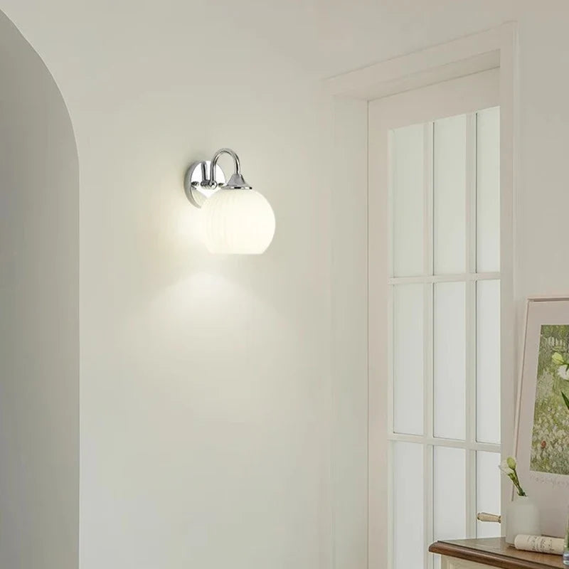 Quashion Wall Lamp | Chrome Modern Minimalist Design