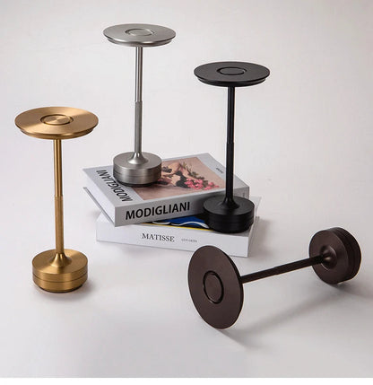 Cordless Aluminium Touch Table Lamp