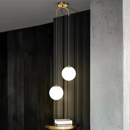 Luna Pendant Light | Nordic Modern Glass Globe Design