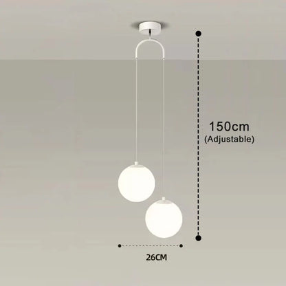 Luna Pendant Light | Nordic Modern Glass Globe Design
