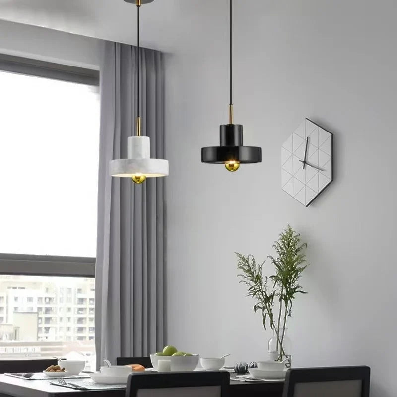 Natural Marble Postmodern Pendant Lamp