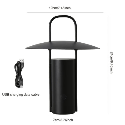 Wireless Metal Dome Touch Lamp