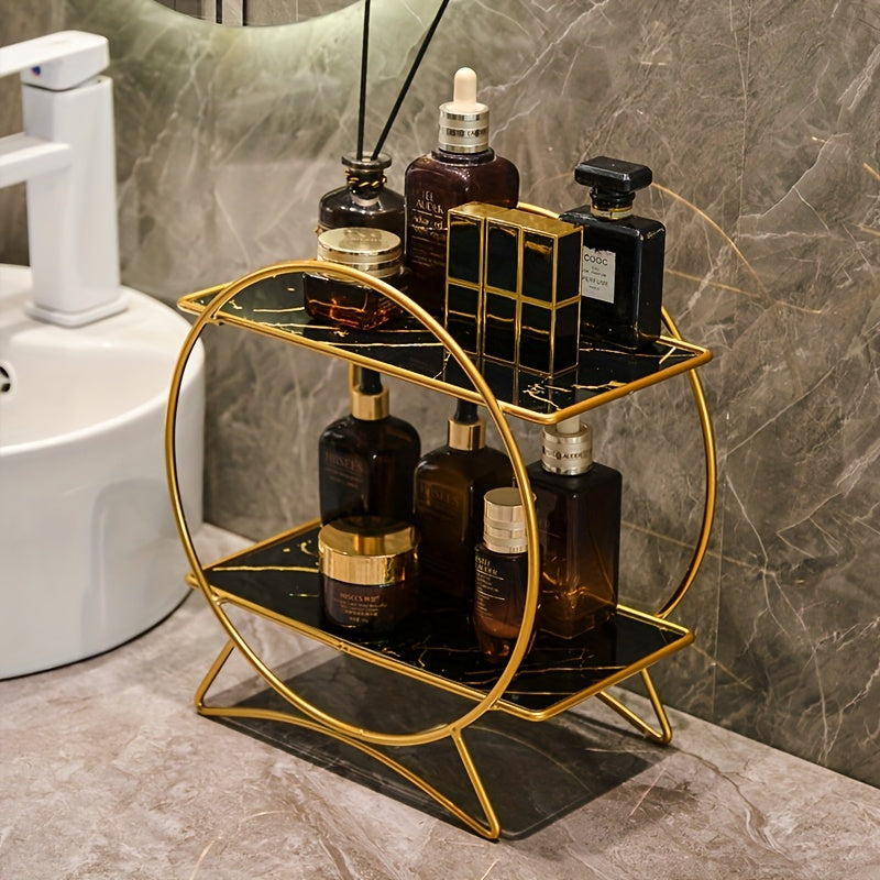 Cat Ear Double-Tier Bathroom Organiser