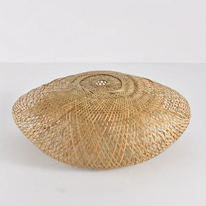 BambooBoho Handwoven Bamboo Pendant Lampshade