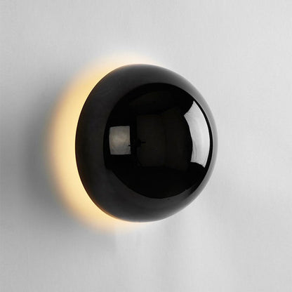Bauhaus Eclipse Wall Lamp | Gold Finish Modern Art Light