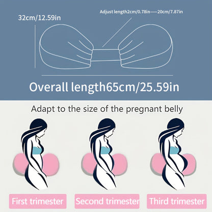 Adjustable Strap Pregnancy Support Pillow