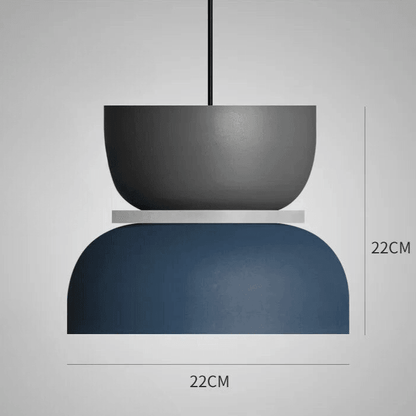 Chico Pastel Metal LED Pendant Lamp