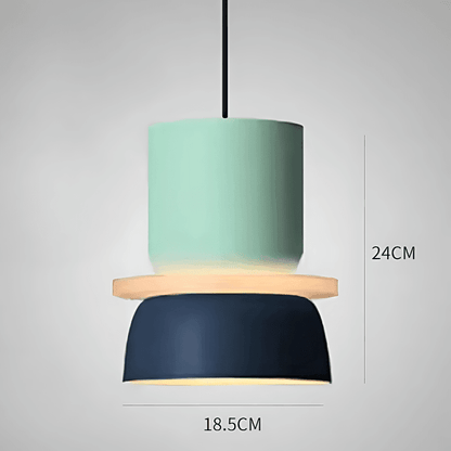 Chico Pastel Metal LED Pendant Lamp