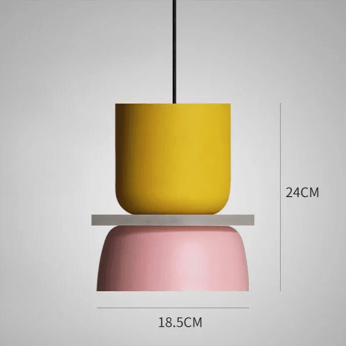 Chico Pastel Metal LED Pendant Lamp