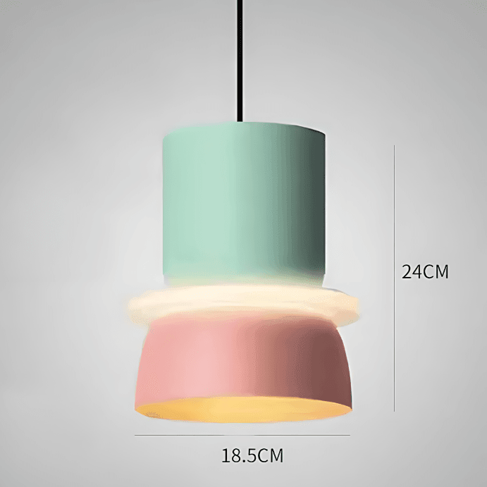Chico Pastel Metal LED Pendant Lamp