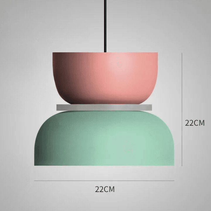 Chico Pastel Metal LED Pendant Lamp