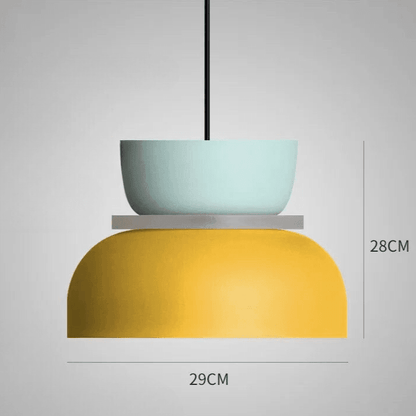 Chico Pastel Metal LED Pendant Lamp