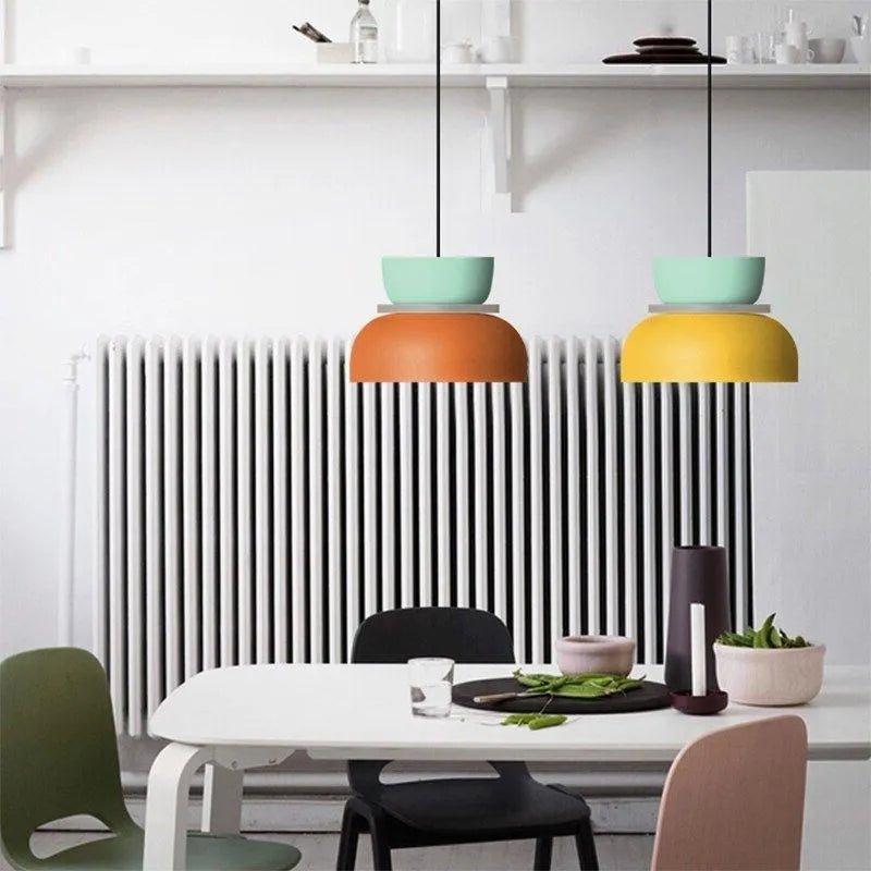 Chico Pastel Metal LED Pendant Lamp